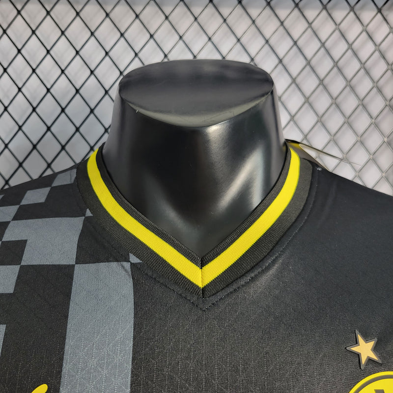 Camisa Borussia Dortmund Reserva 22/23 - Versão Jogador - Shark Store