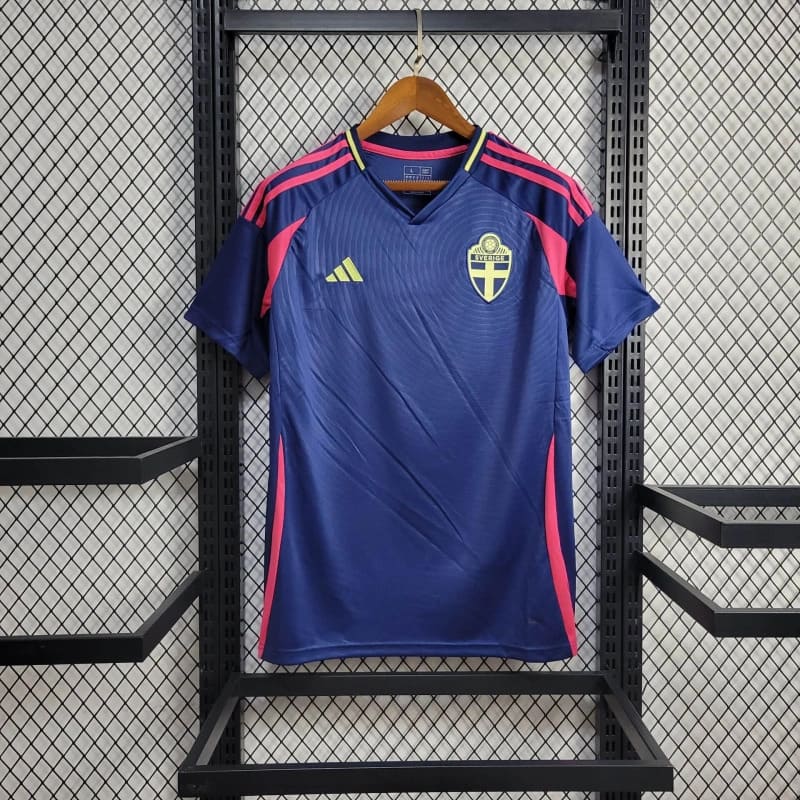 24/25 Camisa De Futebol Suécia