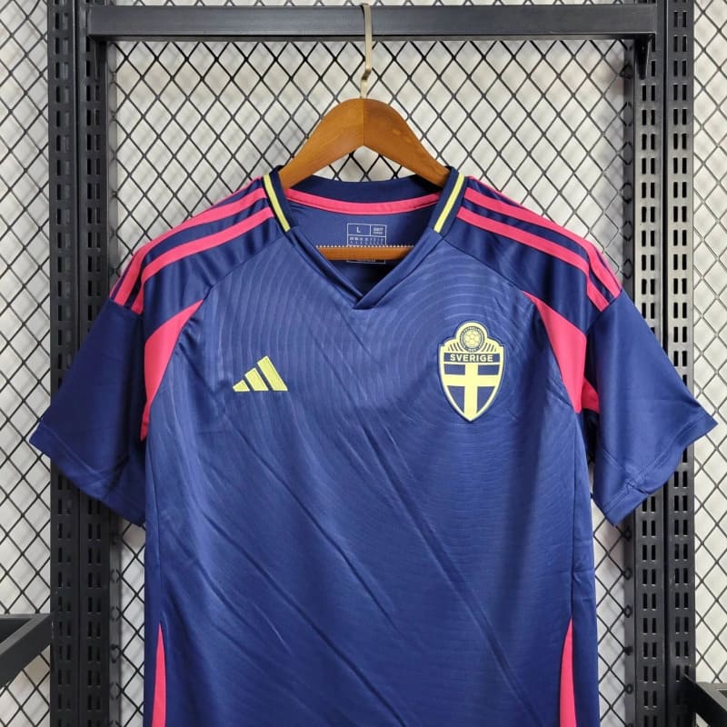 24/25 Camisa De Futebol Suécia