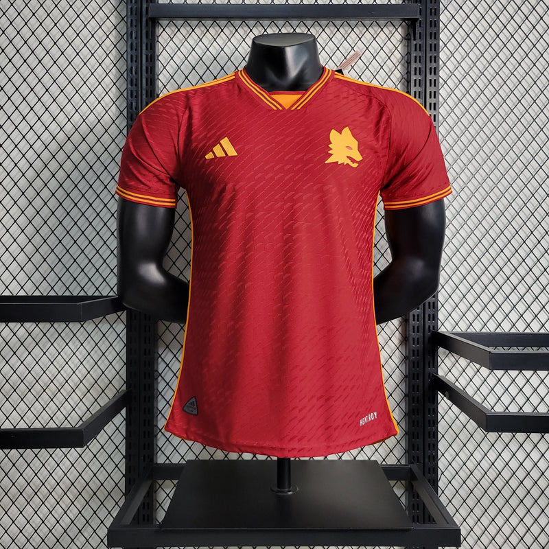 Camisa Roma Home 23/24 - Adidas Jogador Masculina - Shark Store