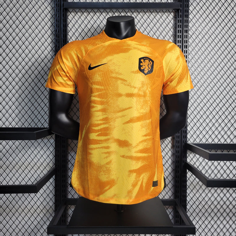 Camisa Holanda Titular 22/23 - Versão Jogador - Shark Store