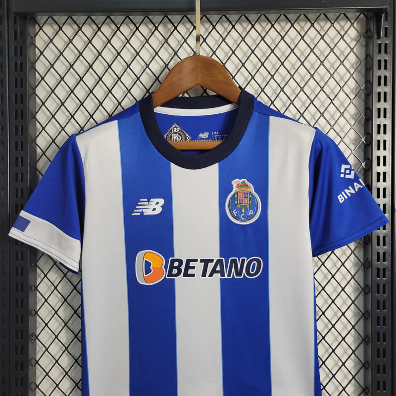 Camisa De Futebol Kit Infantil Porto 23/24 Casa - Shark Store