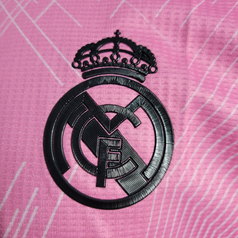 Camisa Real Madrid Edição Especial Y3 Rosa 22/23 - Versão Jogador - Shark Store