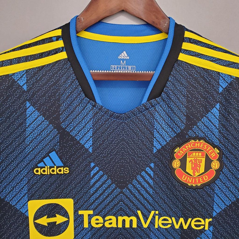 Camisa De Futebol Manchester United 3° Fora 21/22 - Shark Store