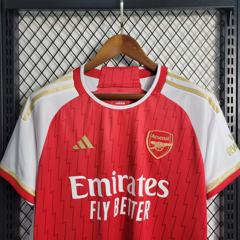 Camisa De Futebol Arsenal 23/24 Casa I - Shark Store