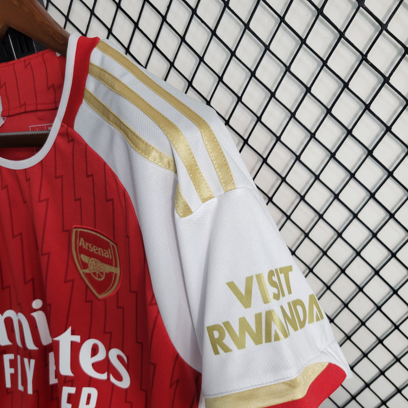 Camisa De Futebol Arsenal 23/24 Casa I - Shark Store