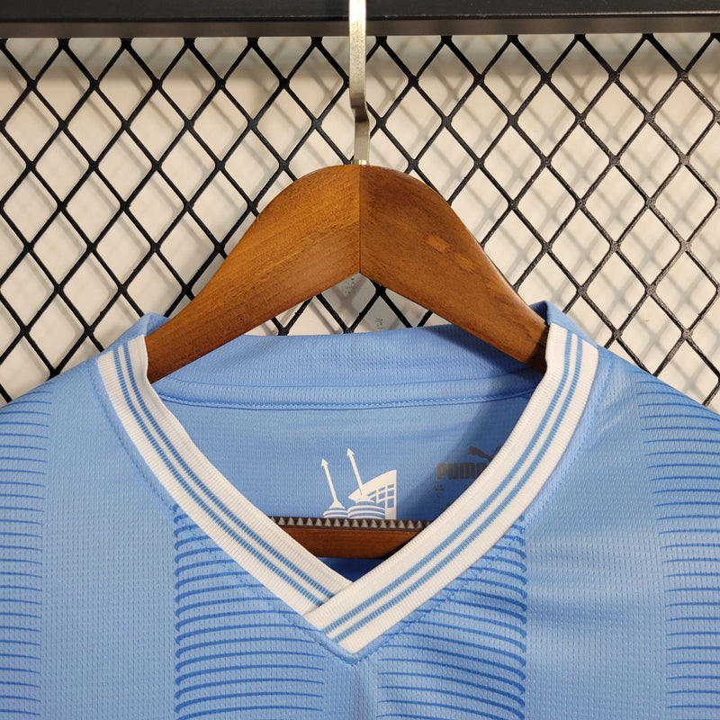 Camisa De Futebol Manchester City 23/24 Casa I - Shark Store