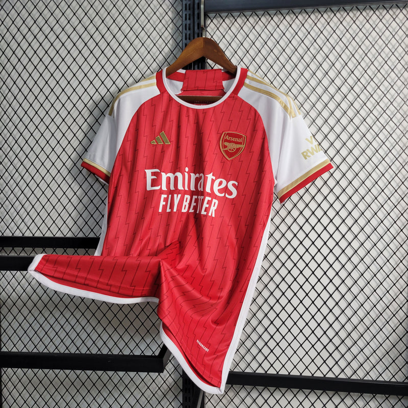 Camisa De Futebol Arsenal 23/24 Casa I - Shark Store