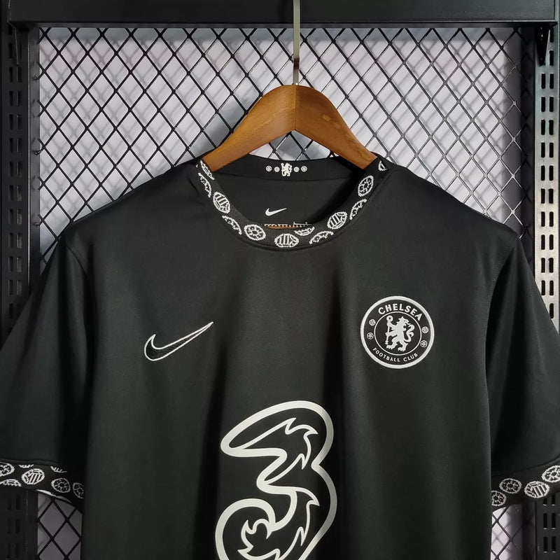 Camisa De Futebol Chelsea 22/23 Black - Shark Store