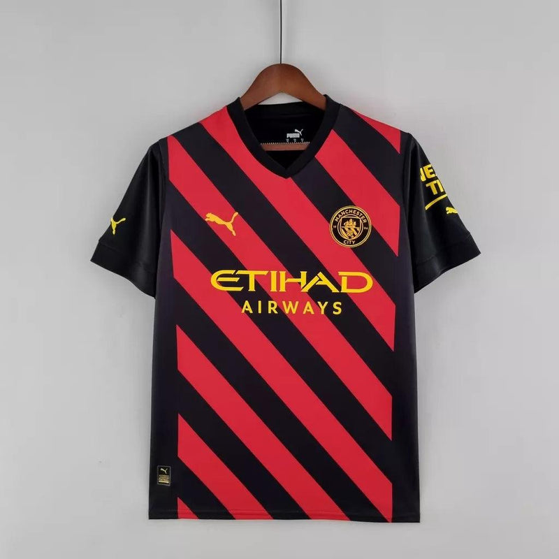 22/23 Camisa De Futebol Manchester City Fora II - Shark Store