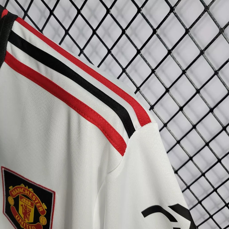 Camisa De Futenol Manchester United Branca 22/23 II - Shark Store